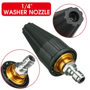 4000PSI Universal Turbo High Pressure Washer Nozzle 1/4" Quick Connect 4.0 GPM - Picture 1 of 14