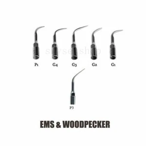 10pcs Dental Ultrasonic Scaler Scaling Perio Tips Fit WOODPECKER & EMS Handpiece - Picture 1 of 19