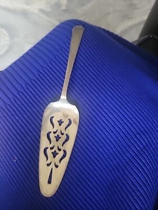 National Silver Company Art Deco SilverPlate Pie Server NSC EPNS "SEVENTEEN" 10” - Picture 1 of 4