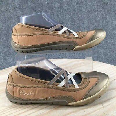 Cushe Shoes Womens 10 Endless Rush Mary Jane Flats Slip On Brown Casual Low Top - Image 1 of 4