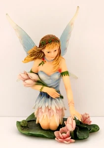 Vintage '02 Faerie Glen Lillylotus 5" Fairy Statue FG802 - Bild 1 von 19