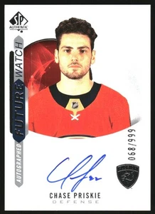 2020-21 SP Authentic #219 Chase Priskie Rookie Autograph /999 - Picture 1 of 2