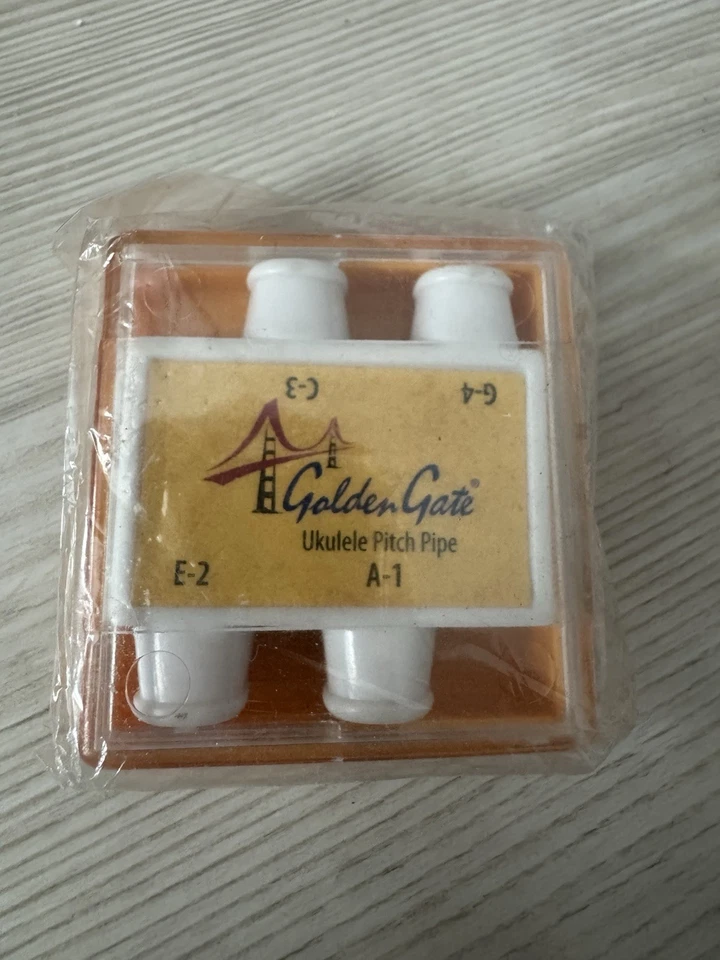 Tubo de paso de ukelele Golden Gate - Sintonizador de 4 notas G-C-E-A - Estilo vintage - Nuevo Foto 1 de 1