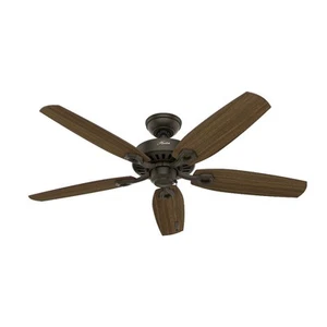 Hunter Fans 53242 Builder 52 Inch Ceiling Fan with Pull Chain-New Bronze Finish - Picture 1 of 4