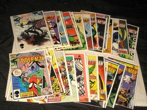 WEB OF SPIDER-MAN 1-29 (1986-87) LOTE DE VEINTINUEVE EN SECUENCIA/MARVILLA...bonito VER FOTO - Imagen 1 de 8