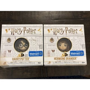 LOT OF 2 Funko WALMART FIVE STAR HARRY POTTER Vinyl Figures Hermione & Harry - Picture 1 of 7