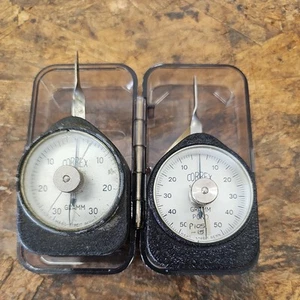 2 x Correx Tension Gauges Force , Tensiometer Swiss Made 0-50 Gramm & 0-30 - Picture 1 of 7