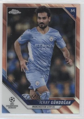 2021-22 Topps Chrome UCL Rose Gold Refractor /125 Ilkay Gundogan #41 - Image 1 of 2