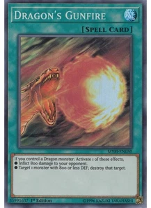 Yugioh - Sparo del Drago (Super Rara) (1ª Edizione) - MYFI-EN050 P - Foto 1 di 1