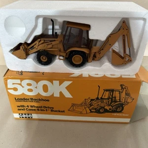 New Case 1:35 Model - 580K Loader Backhoe Construction King Sales Promo - Picture 1 of 4