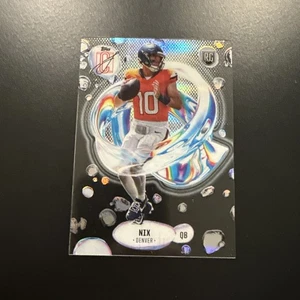 2025 Topps Signature Fluidity Bo Nix #F-4 Rookie Card Denver Broncos - Foto 1 di 2