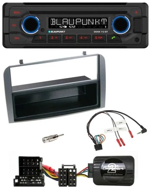 Blaupunkt Lenkrad MP3 CD Bluetooth USB Autoradio für Alfa 147 GT anthrazit Ablag - Bild 1 von 4