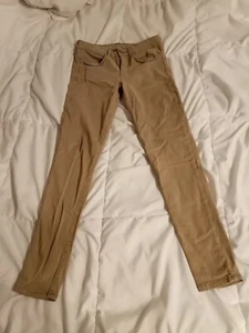 American Eagle Girls Size 6 Regular Khaki Jegging - Picture 1 of 11
