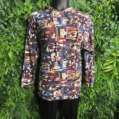 Eye Candy Tops Women 3XL Red Shirt Printed Graphic Hoodie Long Sleeve 0151 - Image 1 of 4