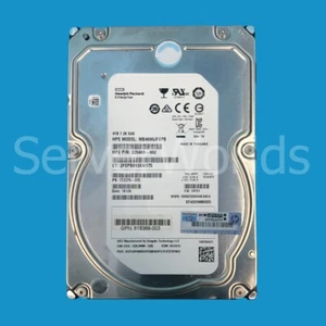 HP 820409-002 4TB SAS 3.5" 7200RPM Hard Drive 818369-003, 1TZ279-035 - Picture 1 of 3