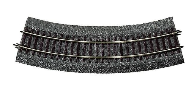 H0 ROCOline (con Massicciata) 42522 Binario curvo 30 ° 358 mm