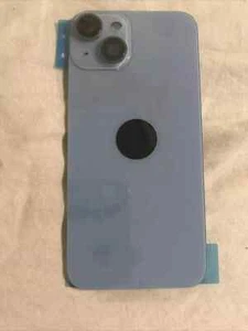 Back vetro Scocca Posteriore Per iPhone 14 plus Compatibile Apple Magneti Blu az - Imagen 1 de 2