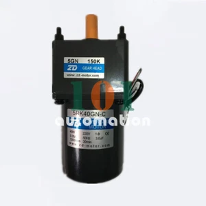 1PZ NUOVO PER ZD Plastic Box macchina 5RK40GN-C+5GN150K 40W 220V 0,35A - Foto 1 di 3