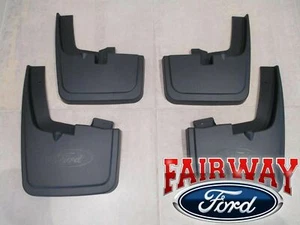 15 thru 20 F-150 OEM Genuine Ford Molded Splash Guards Mud Flaps with WHEEL LIPS - Picture 1 of 8