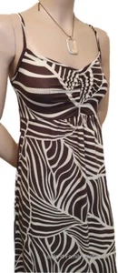 NEW ladies sleeveless maxi strappy dress Size 10 casual smart summer sun holiday - Picture 1 of 7