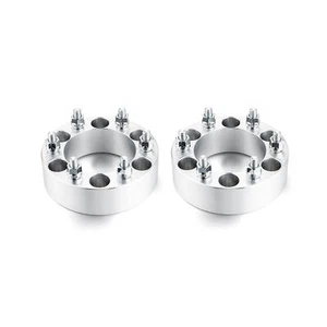 Pair 2.0" 6x5.5 M12x1.5 Wheel Spacers For 2024-2025 Can Am Maverick R / R Max - Picture 1 of 7
