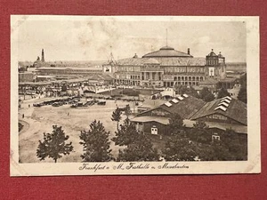 Cartolina - Frankfurt am Main - Festhalle und Mes - 1930 ca. - Foto 1 di 1
