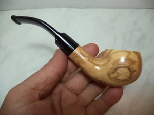 PIPA NERONE ULIVO OLIVE PIPE PFEIFE 110 NEW ITALIAN ARTISAN PIPE NEW 2 SCELTA - Foto 1 di 1