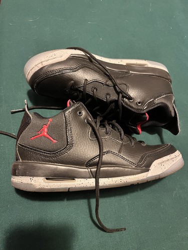 Sneakers Jordan Youth Courtside 23 nere palestra ROSSO grigio particelle bambino taglia 5