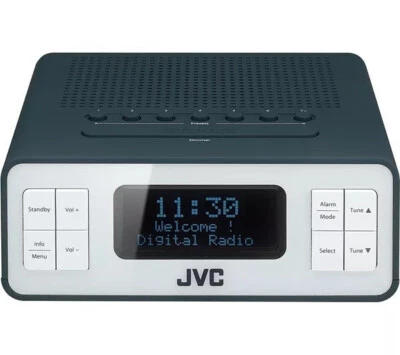 JVC RA-D32H DAB+/FM Clock Radio - Image 1 of 4