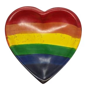 Regenbogenherz Schmuckschüssel - Bild 1 von 4