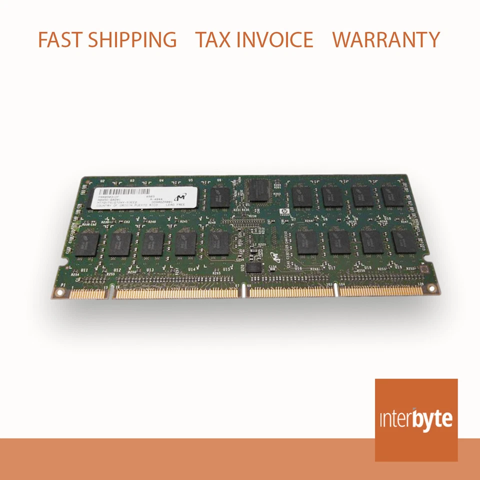HP 8GB PC2-4200 DDR2 AB456-69001 AB456A AB456AX MEMORY RP7440 RX7640 RX8640 - image 1 of 1