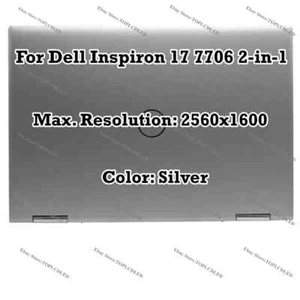 Dell Inspiron 17 7706 2-in-1 QHD LCD Touch Screen Assembly Display Complete 17" - Picture 1 of 6