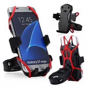 Universal Motorcycle MTB Bike Bicycle Handlebar Mount Holder For Cell Phone GPS - Picture 1 of 12