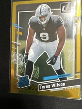2023 Panini Donruss - Rated Rookie Tyree Wilson #363 (RC) Gold 1/50