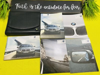 BMW 528i 535i 550i 2011 serie 5 manual del propietario + navegación BK xDRIVE (fue sellado nuevo) Foto 1 de 4