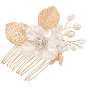 Hair Comb Women's Miss Accessories for Girls Jewelry Wedding - Picture 1 of 12