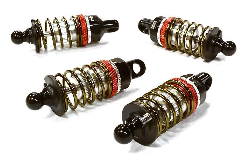 Billet Machined Shock Set for HPI 1/10 Scale E10 On-Road - Image 1 of 1