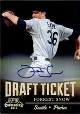 2011 Playoff Contenders Draft Ticket Autographs #DT56 Forrest Snow