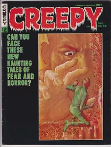 DEC 1967 WARNER MAGAZINE CREEPY #12 IN VF CONDITION - Foto 1 di 1
