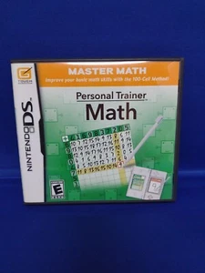 Personal Trainer Math (Nintendo DS, 2009) Gently Used w Manual - Picture 1 of 4