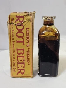 Vtg Root Beer Extract Delicious Summer Drink 3fl oz cork NJ-No lid- B2- READ - Picture 1 of 4