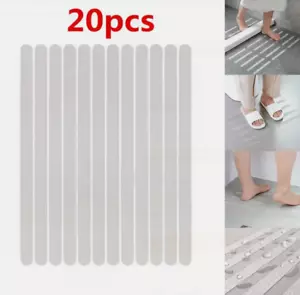 20pcs Anti Slip Stickers Bath Tub Shower Grip Strips Non-Slip Safety Floor Tread - Picture 1 of 4