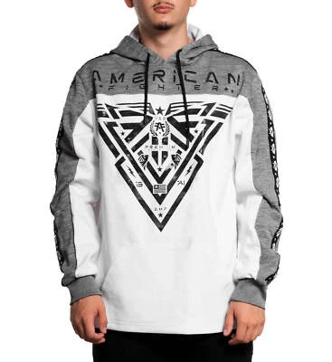Sudadera con capucha para hombre American Fighter Glenside Premium peso pesado Foto 1 de 4