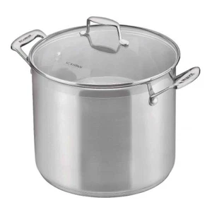 100% Genuine! SCANPAN Impact Stainless Steel 24 cm 7.2 L Stock Pot! RRP $219! - Picture 1 of 5