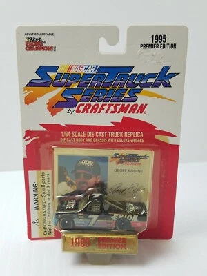 GEOFF BODINE #7 EXIDE 1/64 RACING CHAMPIONS CRAFTSMAN SUPERTRUCK 1995 VINTAGE  - Image 1 of 4