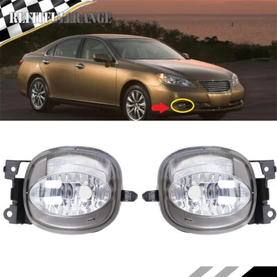 Faros antiniebla cromados para parachoques delantero izquierdo y derecho Lexus ES350 2007-2009 Foto 1 de 4