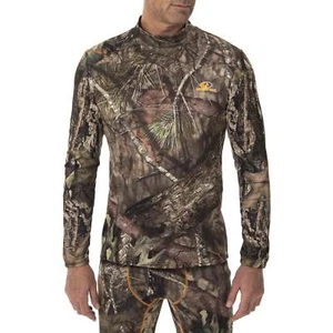 Mossy Oak Men’s Ultimate Camo Cold Gear Fitted Baselayer Size M (38-40) --A14-- - Picture 1 of 5