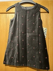 NEW WITH TAGS GIRLS SPECIAL OCCATION DRESS AGE 6 YRS ,BLACK TINY FLORAL,OSHKOSH - Picture 1 of 6