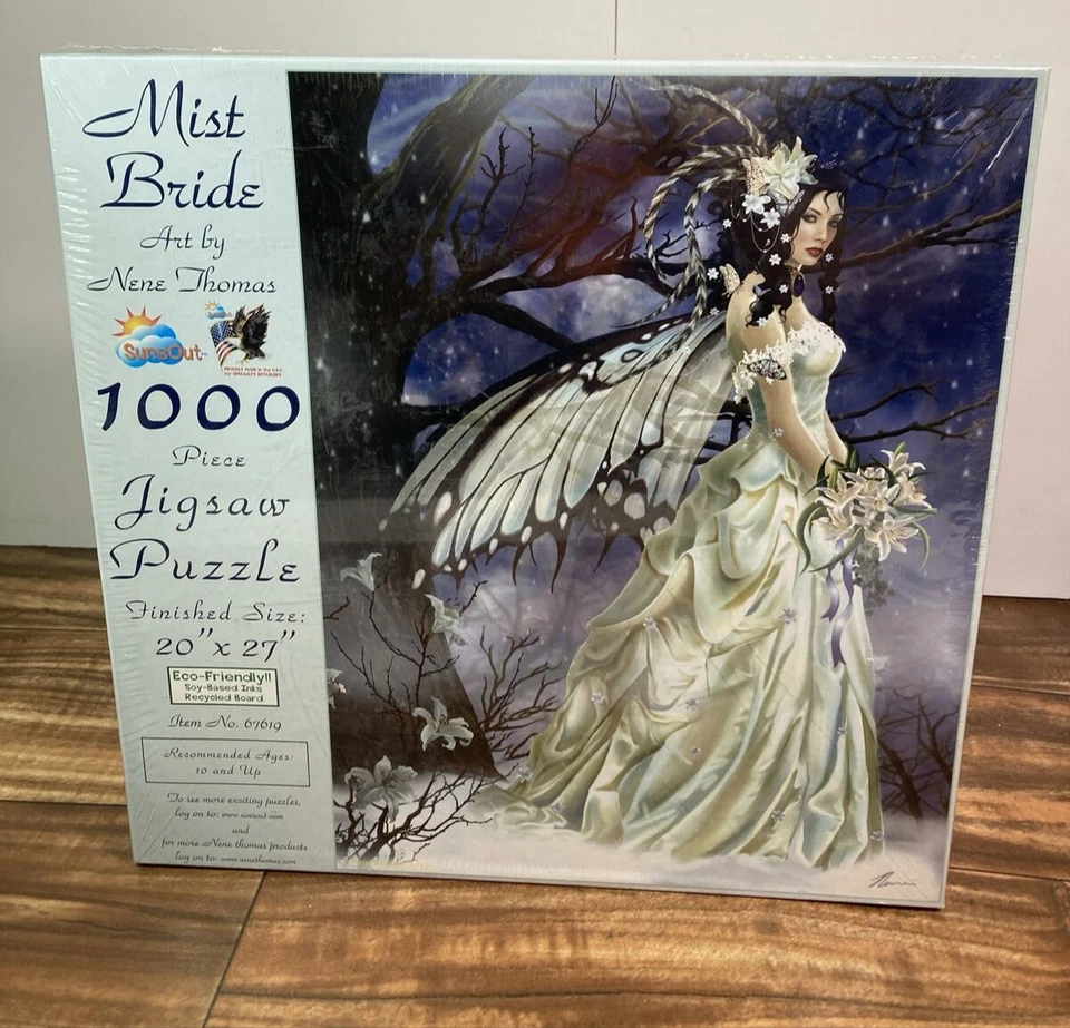 SunsOut Jigsaw Puzzle Mist Bride Nene Thomas 1000 Pcs Gothic Romance #67619