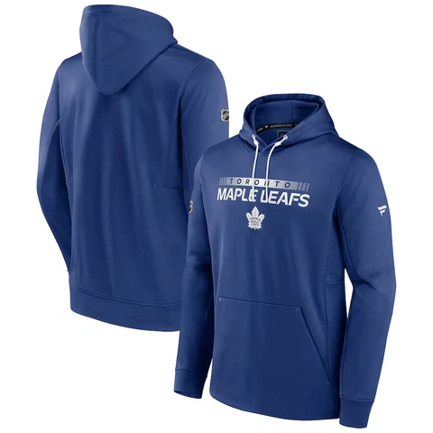 Men's Toronto Maple Leafs Fanatics Blue Authentic Pro Performance Pullover NHL Cover